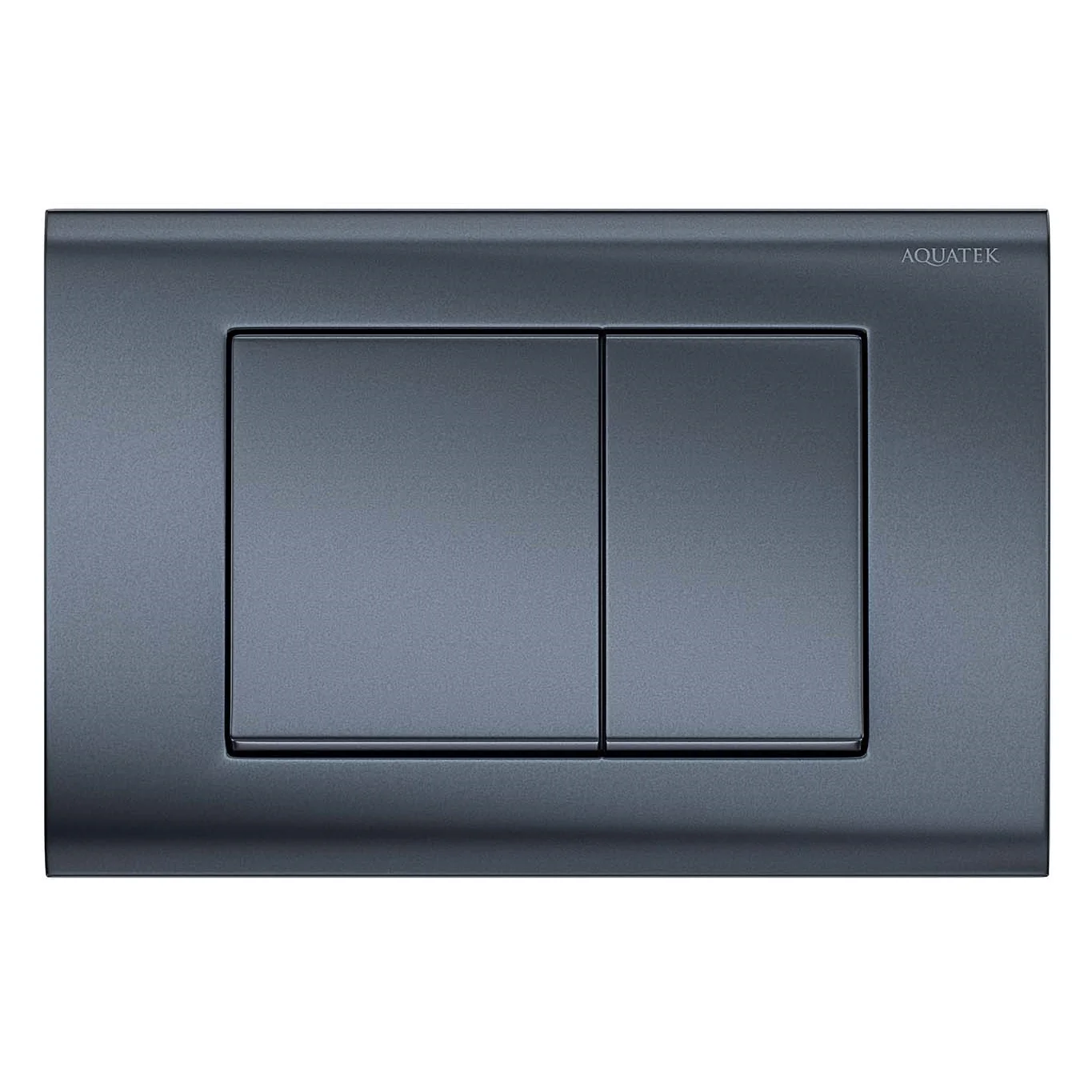 Клавиша смыва Aquatek KDI-0000033 (001с-1) оружейная сталь матовая (клавиши квадрат) Клавиша смыва Aquatek KDI-0000033 (001с-1) оружейная сталь матовая (клавиши квадрат)