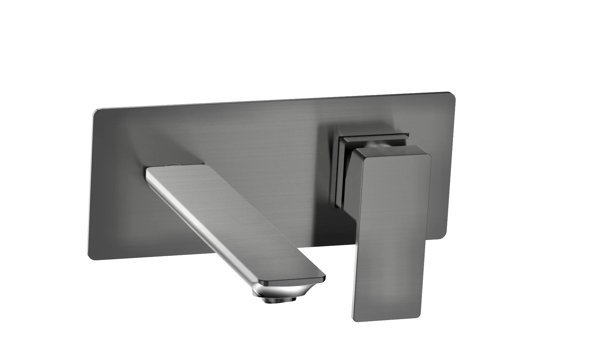 Смеситель для раковины AQUAme Savona AQM6815GM настенный на 2 отверстия металл Смеситель для раковины AQUAme Savona AQM6815GM настенный на 2 отверстия металл