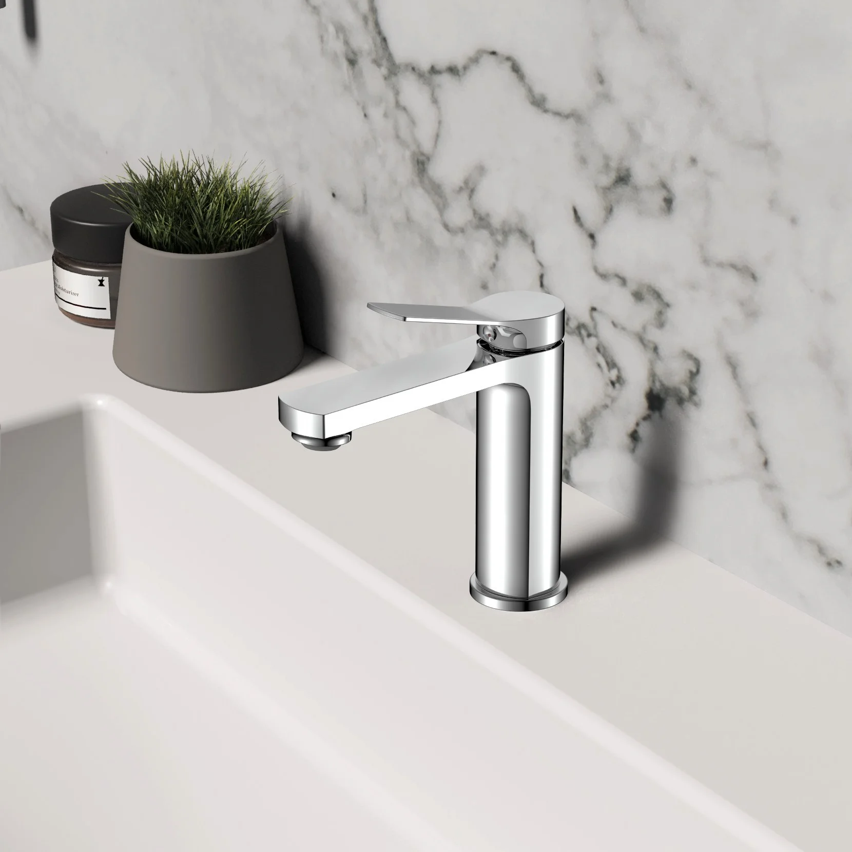 Смеситель для раковины Vincea Arco VBF-4AR01CH, хром Смеситель для раковины Vincea Arco VBF-4AR01CH, хром