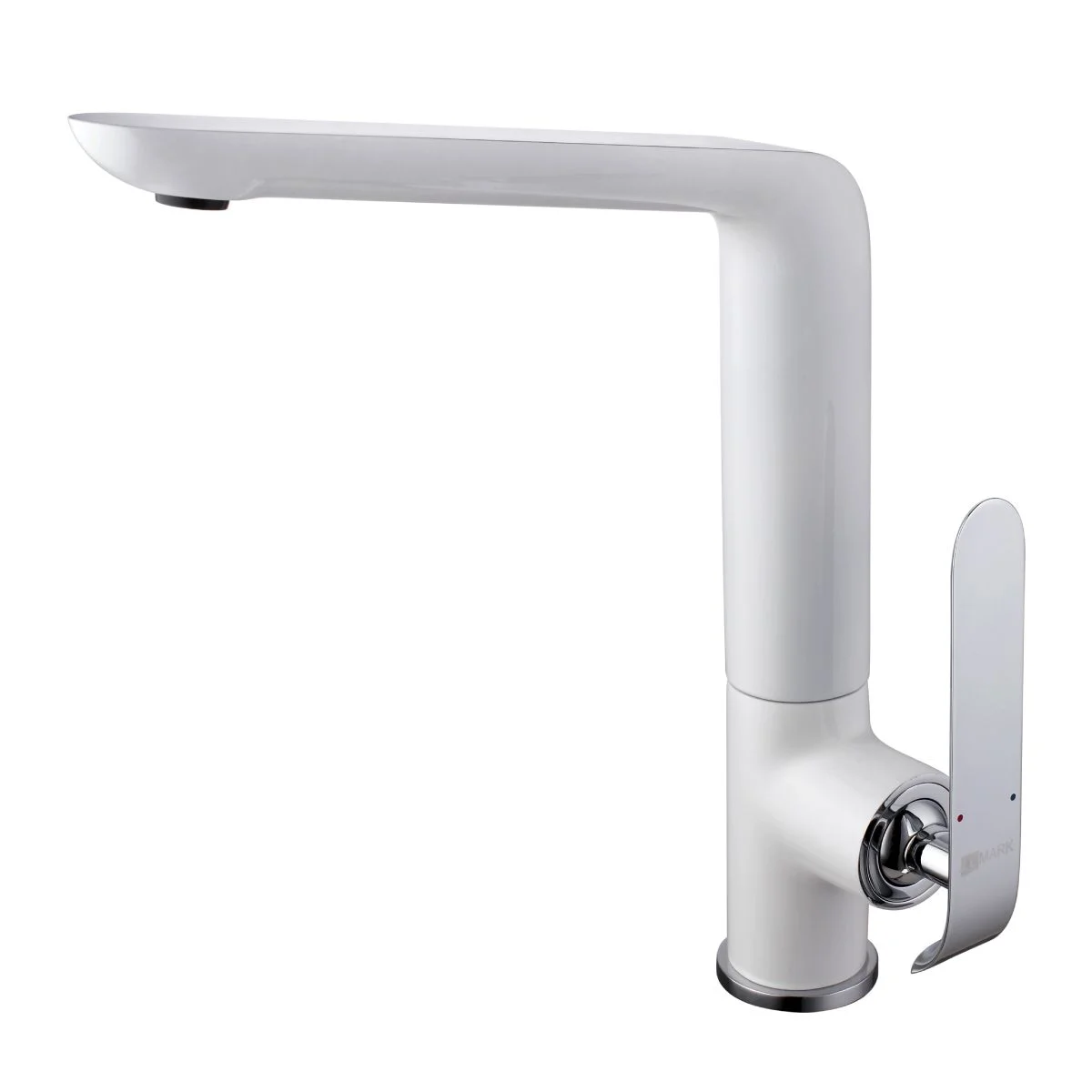 Смеситель для кухни Lemark Melange LM4905CW, хром/белый Смеситель для кухни Lemark Melange LM4905CW, хром/белый