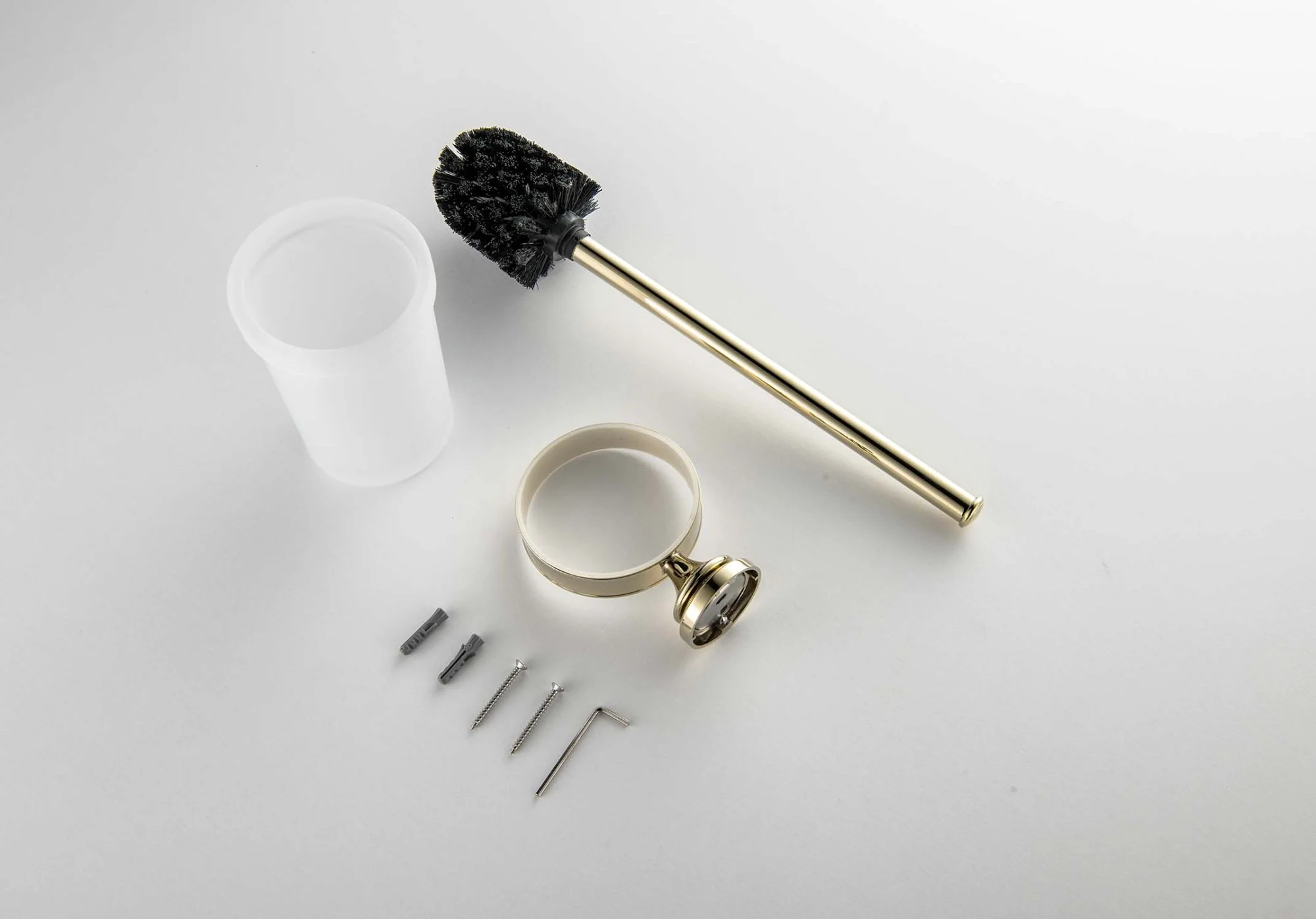 Ершик для унитаза Aquatek КЛАССИК AQ4510PG золото полированное Ершик для унитаза Aquatek КЛАССИК AQ4510PG золото полированное