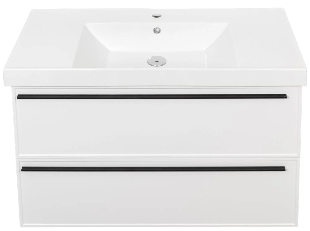 Тумба под раковину La Fenice Elba Bianco TWIN 100 FNC-01-ELB-B-100-2 белая Тумба под раковину La Fenice Elba Bianco TWIN 100 FNC-01-ELB-B-100-2 белая