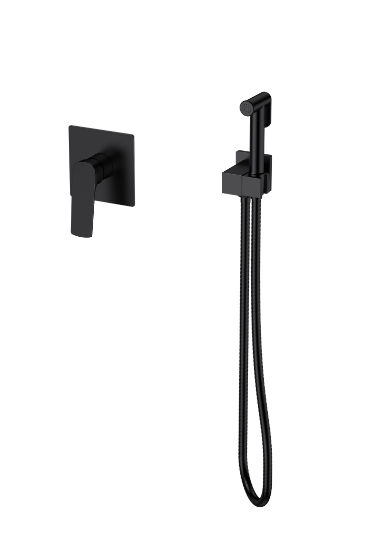 Гигиенический душ Splenka S30.53.06 встраиваемый, черный Гигиенический душ Splenka S30.53.06 встраиваемый, черный