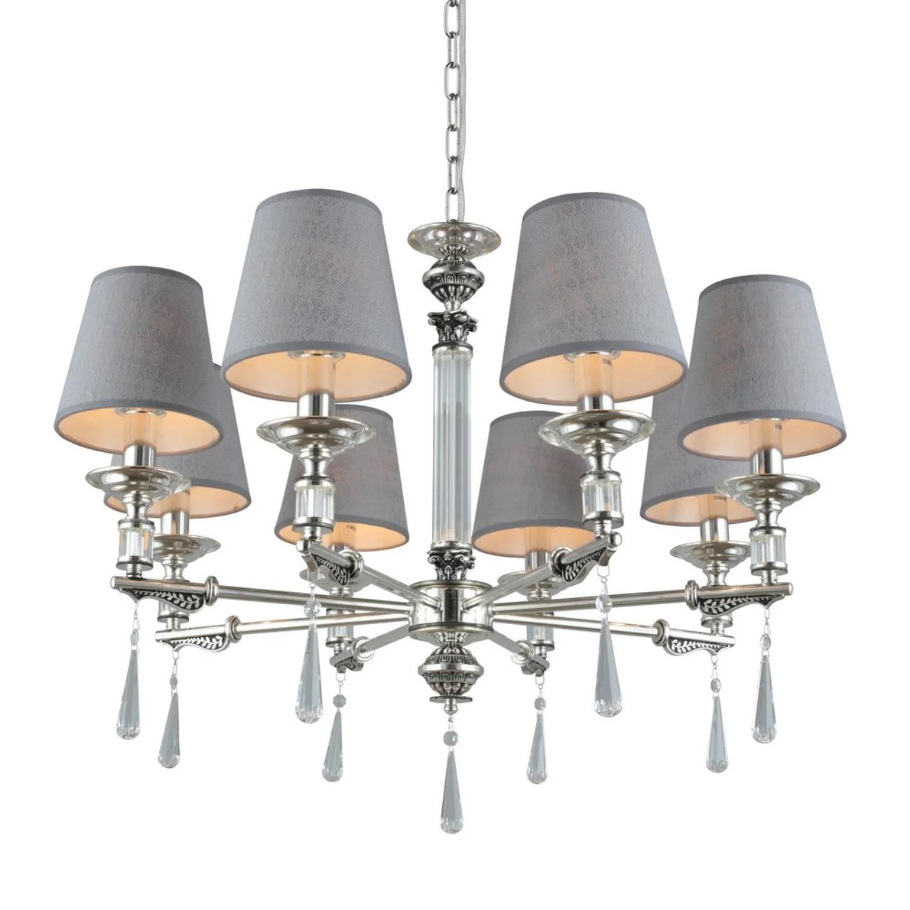 Люстра подвесная Omnilux Rivoli OML-64203-08 Люстра подвесная Omnilux Rivoli OML-64203-08