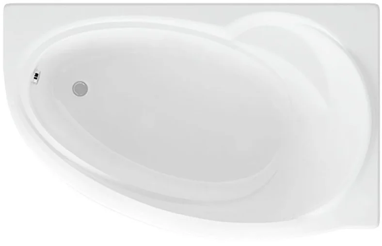 Акриловая ванна Aquatek Бетта 170 правая пустая с фронтальным экраном BET170-0000100 Акриловая ванна Aquatek Бетта 170 правая пустая с фронтальным экраном BET170-0000100