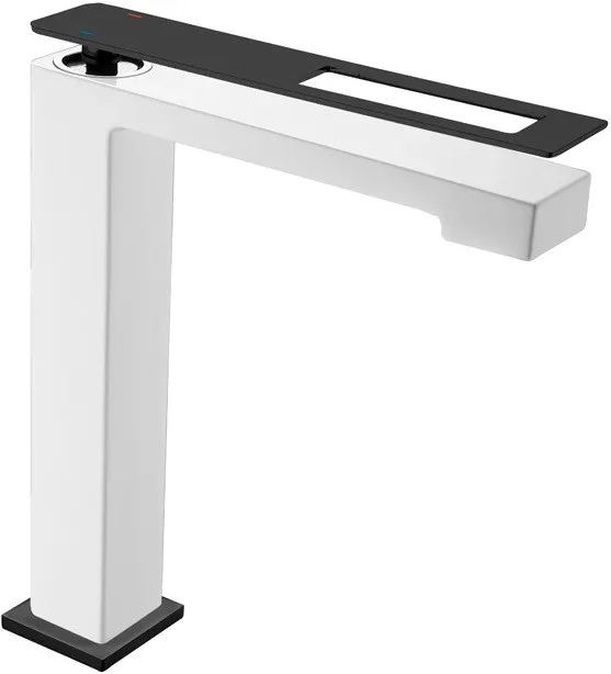 Смеситель для раковины Boheme Q 142-WB.2 White Black.2 Смеситель для раковины Boheme Q 142-WB.2 White Black.2