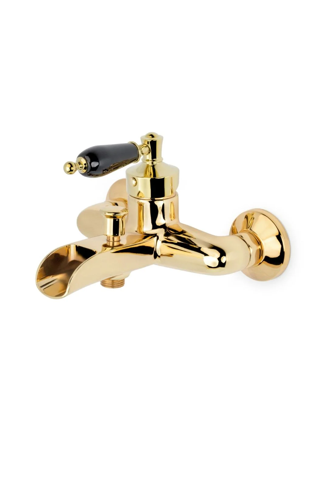 Смеситель для ванны Boheme Vogue золото с черной керамикой 213-BLC золото Смеситель для ванны Boheme Vogue золото с черной керамикой 213-BLC золото