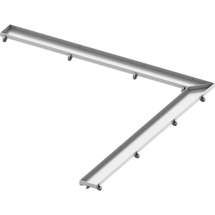 Декоративная панель TECE TECEdrainline под облицовку плиткой plate, для углового душевого канала 9 610970 Декоративная панель TECE TECEdrainline под облицовку плиткой plate, для углового душевого канала 9 610970