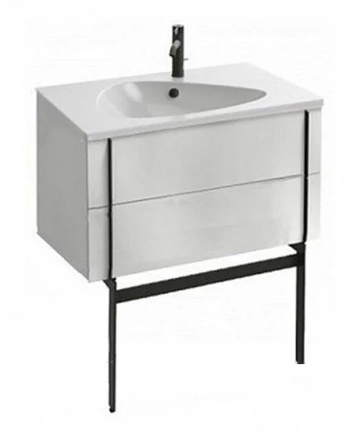 Комод Jacob Delafon Nouvelle Vague EB3054-N18 белый Блестящий 80 см Комод Jacob Delafon Nouvelle Vague EB3054-N18 белый Блестящий 80 см