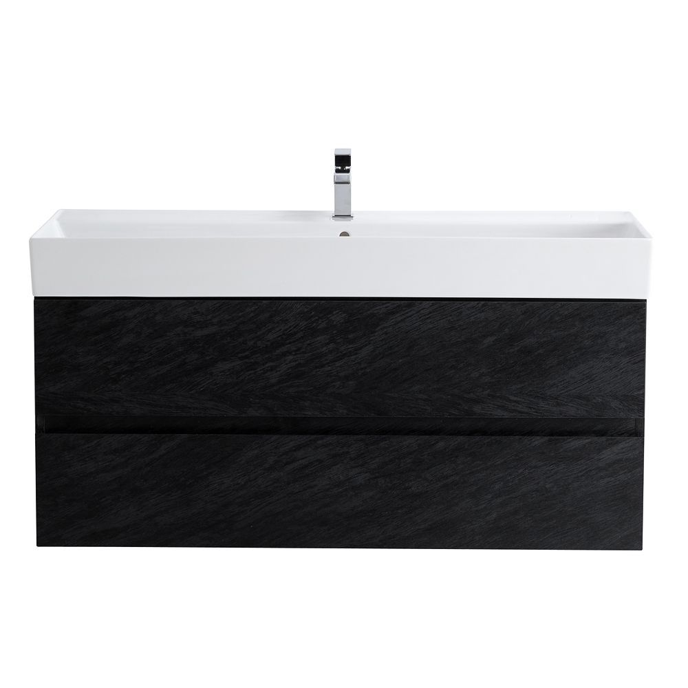 Детальная картинка товара «тумба под раковину cezares molveno 46-120-2c-so-nr nero 1200x460 подвесная»