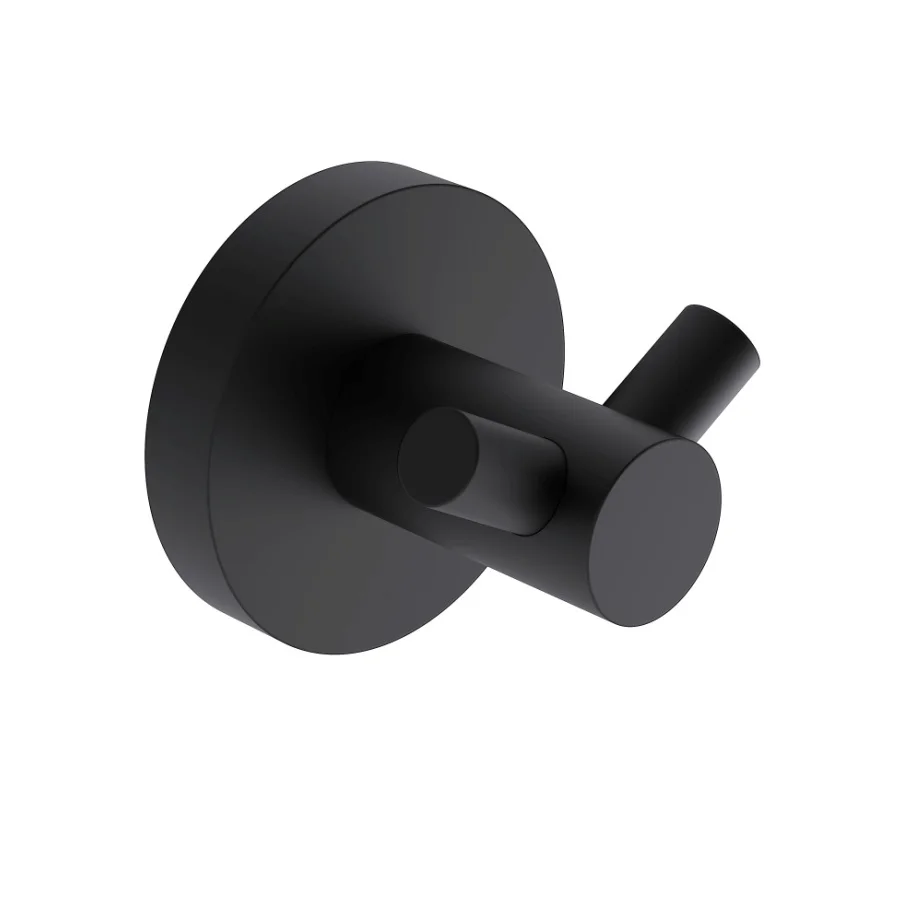 Крючок AQUAme Trento AQM7202MB черный Крючок AQUAme Trento AQM7202MB черный