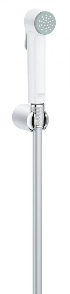 Гигиеническая лейка GROHE Tempesta-F (Гигиеническая лейка, Держатель, шланг 1000 мм), белая луна (26355I 26355IL0 Гигиеническая лейка GROHE Tempesta-F (Гигиеническая лейка, Держатель, шланг 1000 мм), белая луна (26355I 26355IL0