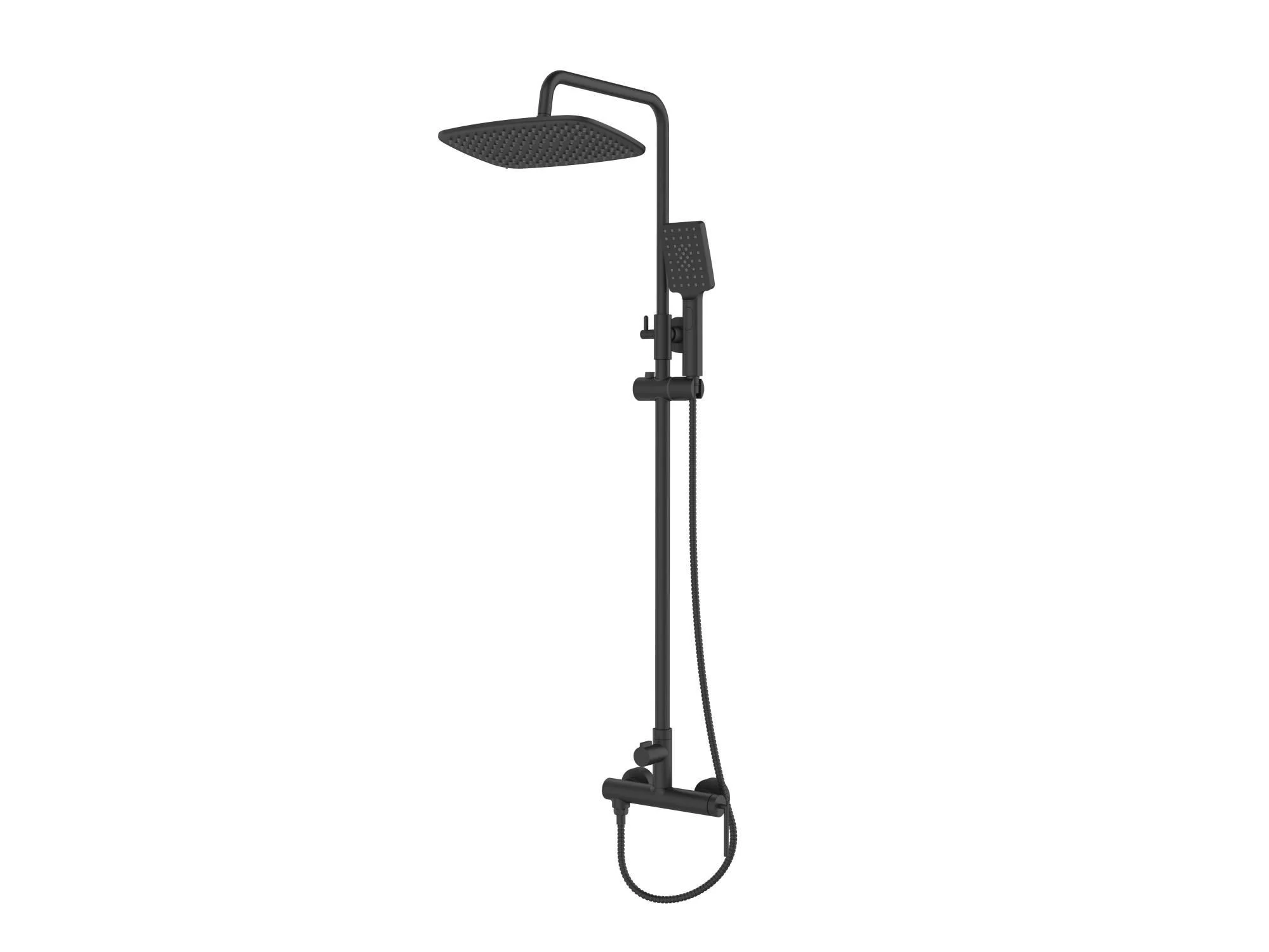 Душевая система BelBagno ACQUA ACQUA-DOCM-NERO черный матовый Душевая система BelBagno ACQUA ACQUA-DOCM-NERO черный матовый
