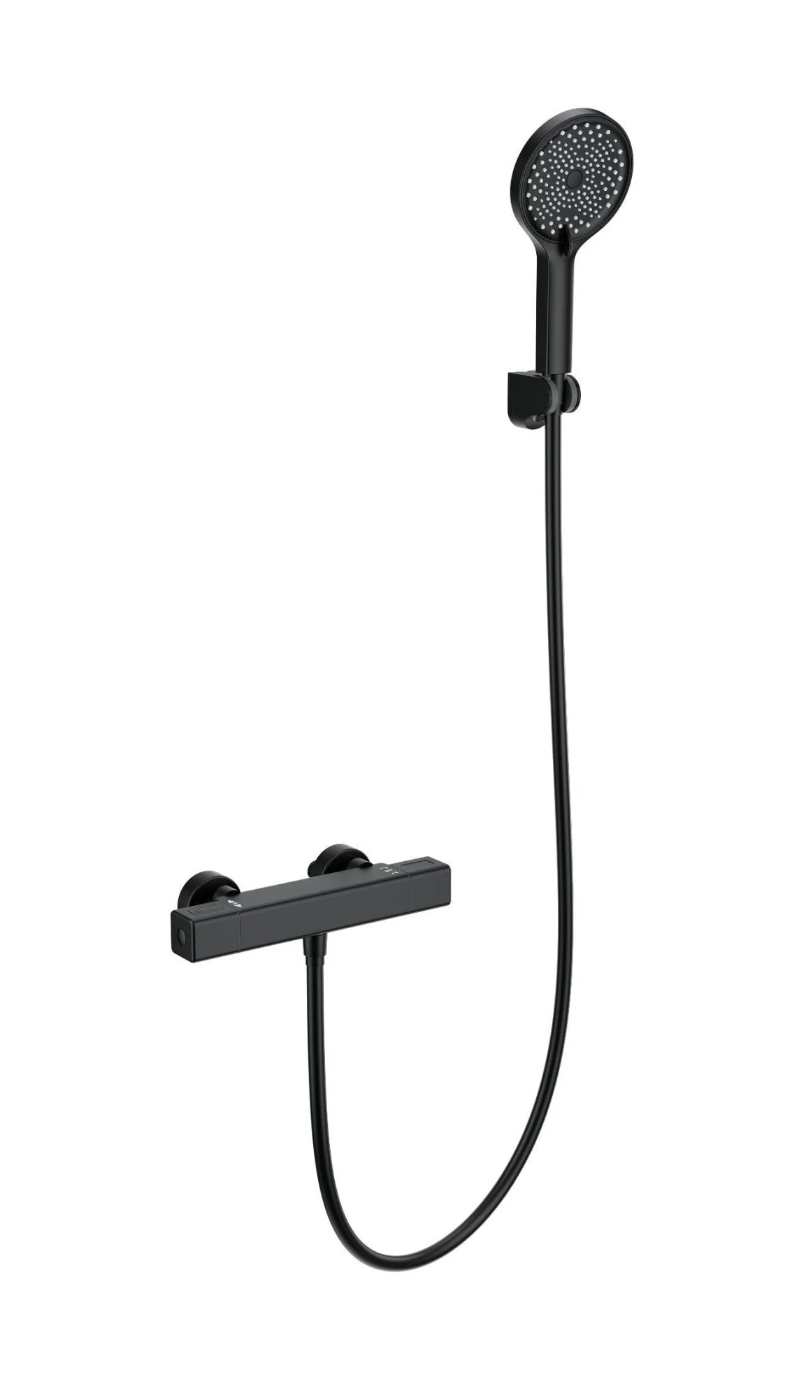 Смеситель для душа Wonzon & Woghand с термостатом, черный матовый (WW-B2016-A-MB) Смеситель для душа Wonzon & Woghand с термостатом, черный матовый (WW-B2016-A-MB)