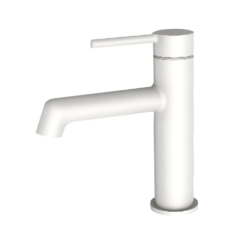 Смеситель для раковины Raglo R20.10.08 монолитный, белый Смеситель для раковины Raglo R20.10.08 монолитный, белый