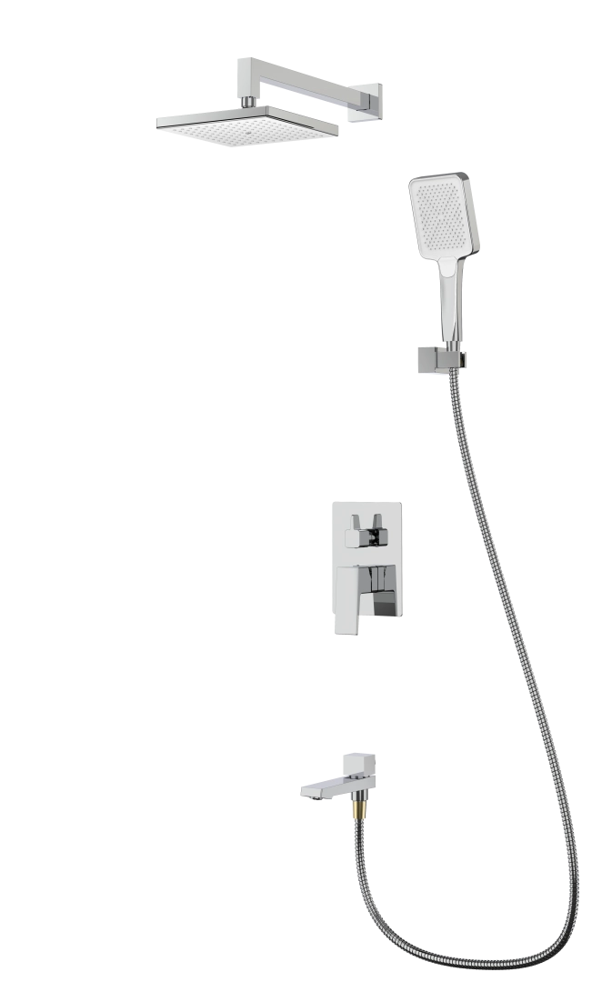 Душевая система Splenka S01.27 встраиваемая, хром Душевая система Splenka S01.27 встраиваемая, хром