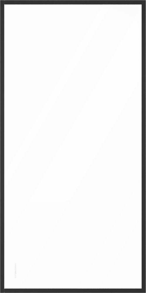 Шторка на ванну STWORKI Карлстад неподвижная, 70х140, профиль черный матовый, прозрачное стекло 5831 583130 Шторка на ванну STWORKI Карлстад неподвижная, 70х140, профиль черный матовый, прозрачное стекло 5831 583130