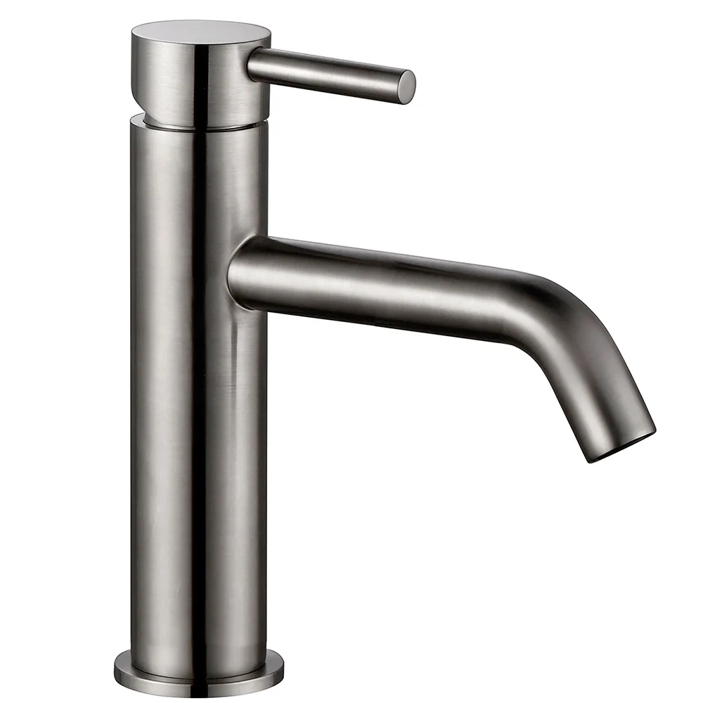 Смеситель для раковины AQUAme Siena AQM 6210GM 82мм, Gun metal AQM6210GM Смеситель для раковины AQUAme Siena AQM 6210GM 82мм, Gun metal AQM6210GM