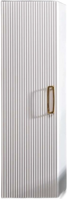 Шкаф-пенал Boheme Linea белый+золото без ножек 845-WG Шкаф-пенал Boheme Linea белый+золото без ножек 845-WG