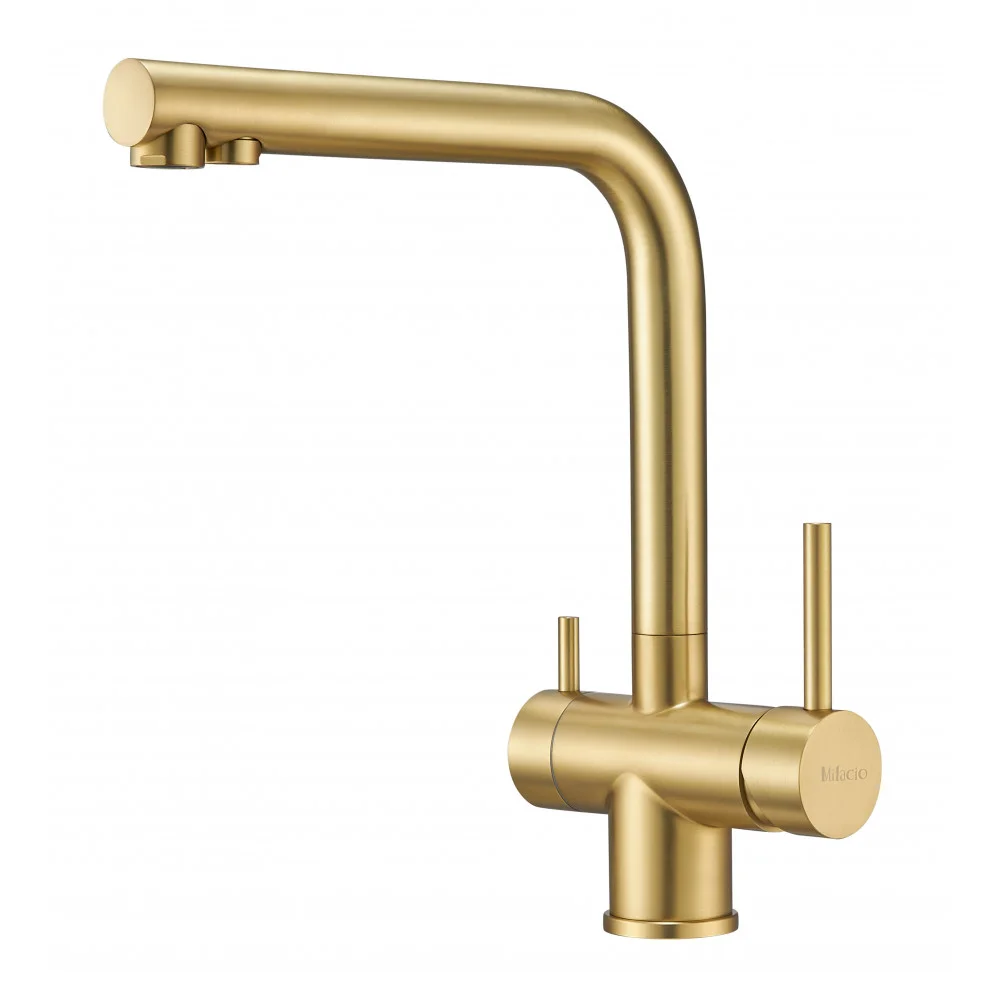 Смеситель для кухни Milacio Ultra 558 (MCU.558.GD) золото Смеситель для кухни Milacio Ultra 558 (MCU.558.GD) золото