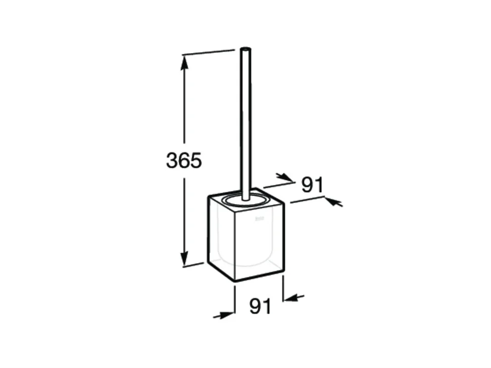 Ершик для унитаза Roca Ice 816863012 Ершик для унитаза Roca Ice 816863012