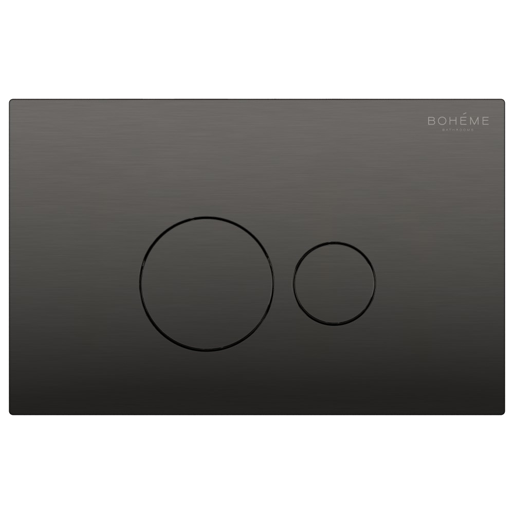 Клавиша смыва Boheme  668-GM пластик Gun Metal (для 666) Клавиша смыва Boheme  668-GM пластик Gun Metal (для 666)