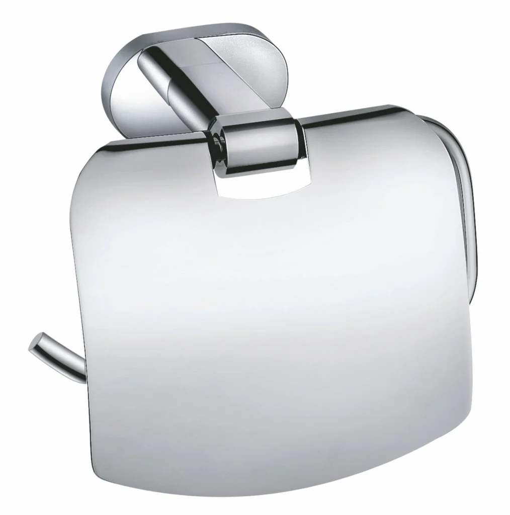 Держатель туалетной бумаги Wonzon & Woghand с крышкой, хром (WW-8426) Держатель туалетной бумаги Wonzon & Woghand с крышкой, хром (WW-8426)