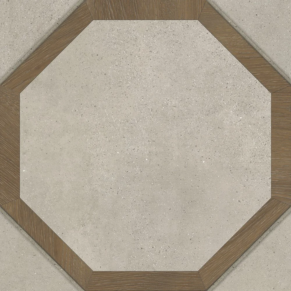 Керамогранит Cersanit Ivo серый рельеф 29,8x29,8 16066