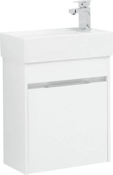 Тумба с раковиной Aquanet Лидс 50 белый 00243273 Тумба с раковиной Aquanet Лидс 50 белый 00243273