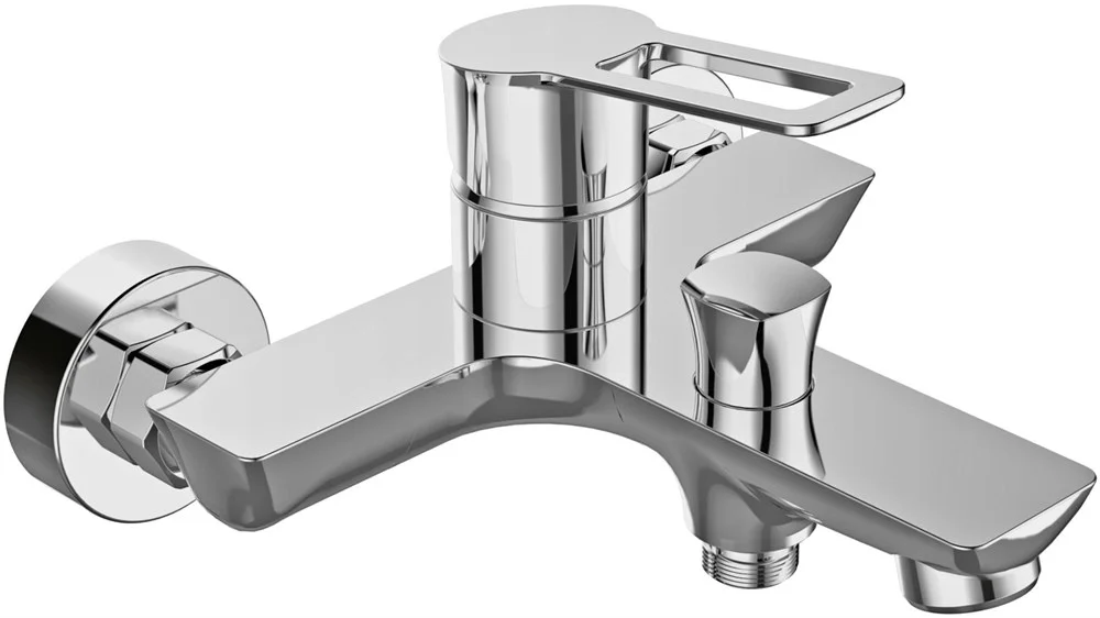 Смеситель для ванны STWORKI Флом FL-02cr 550609 Смеситель для ванны STWORKI Флом FL-02cr 550609