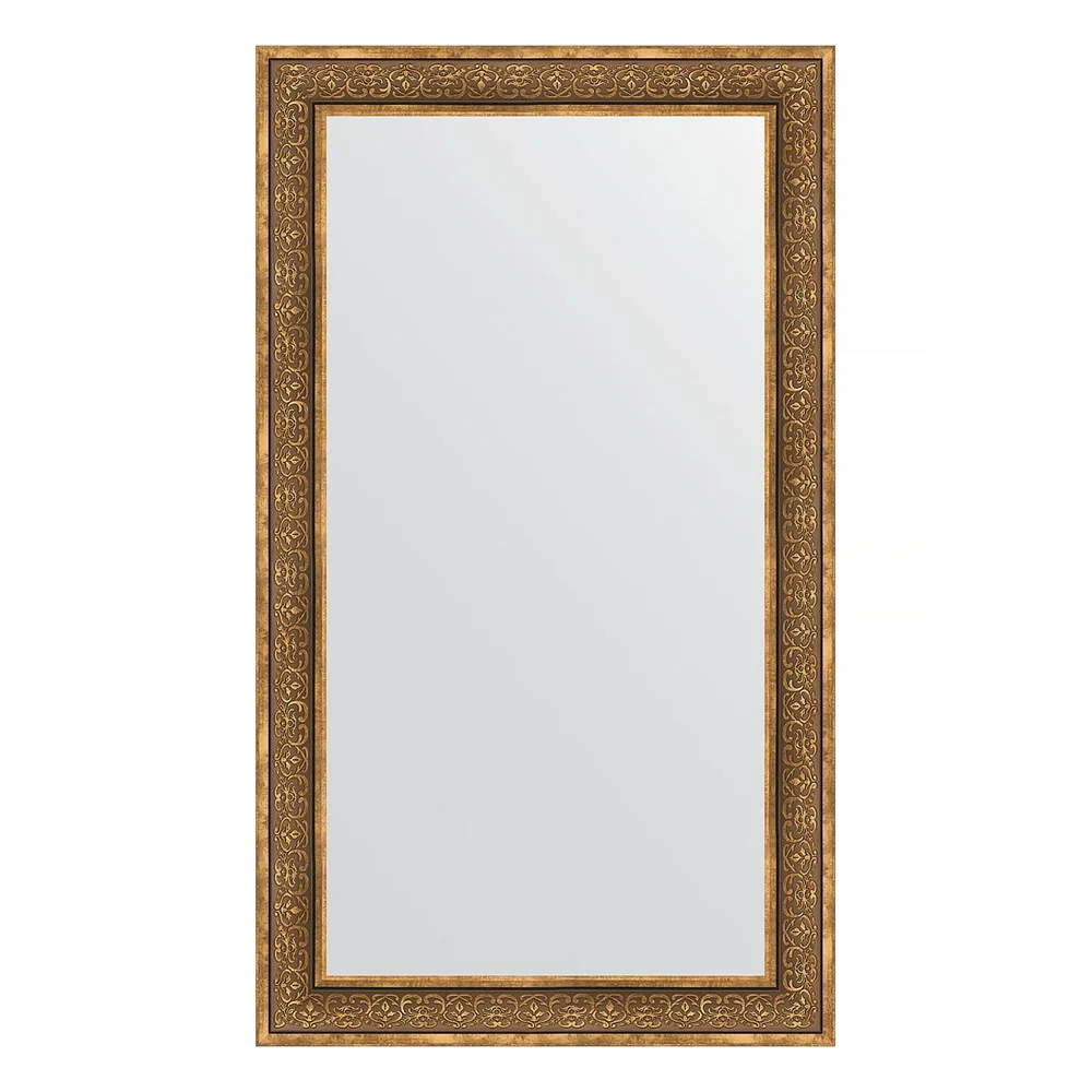 Зеркало в багетной раме Evoform Definite BY 3319 83 x 143 см, вензель бронзовый Зеркало в багетной раме Evoform Definite BY 3319 83 x 143 см, вензель бронзовый