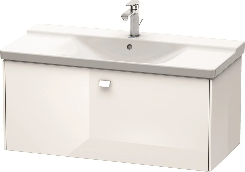 Тумба под раковину Duravit Brioso BR402202222 подвесная 102 см белый глянцевый Тумба под раковину Duravit Brioso BR402202222 подвесная 102 см белый глянцевый