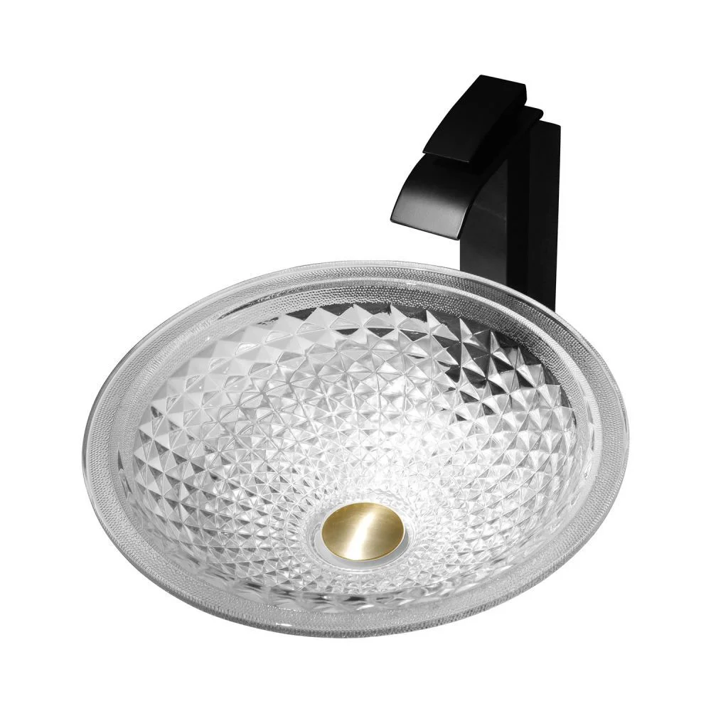 Раковина ABBER Glas AK2302 стеклянная, накладная, прозрачная Раковина ABBER Glas AK2302 стеклянная, накладная, прозрачная