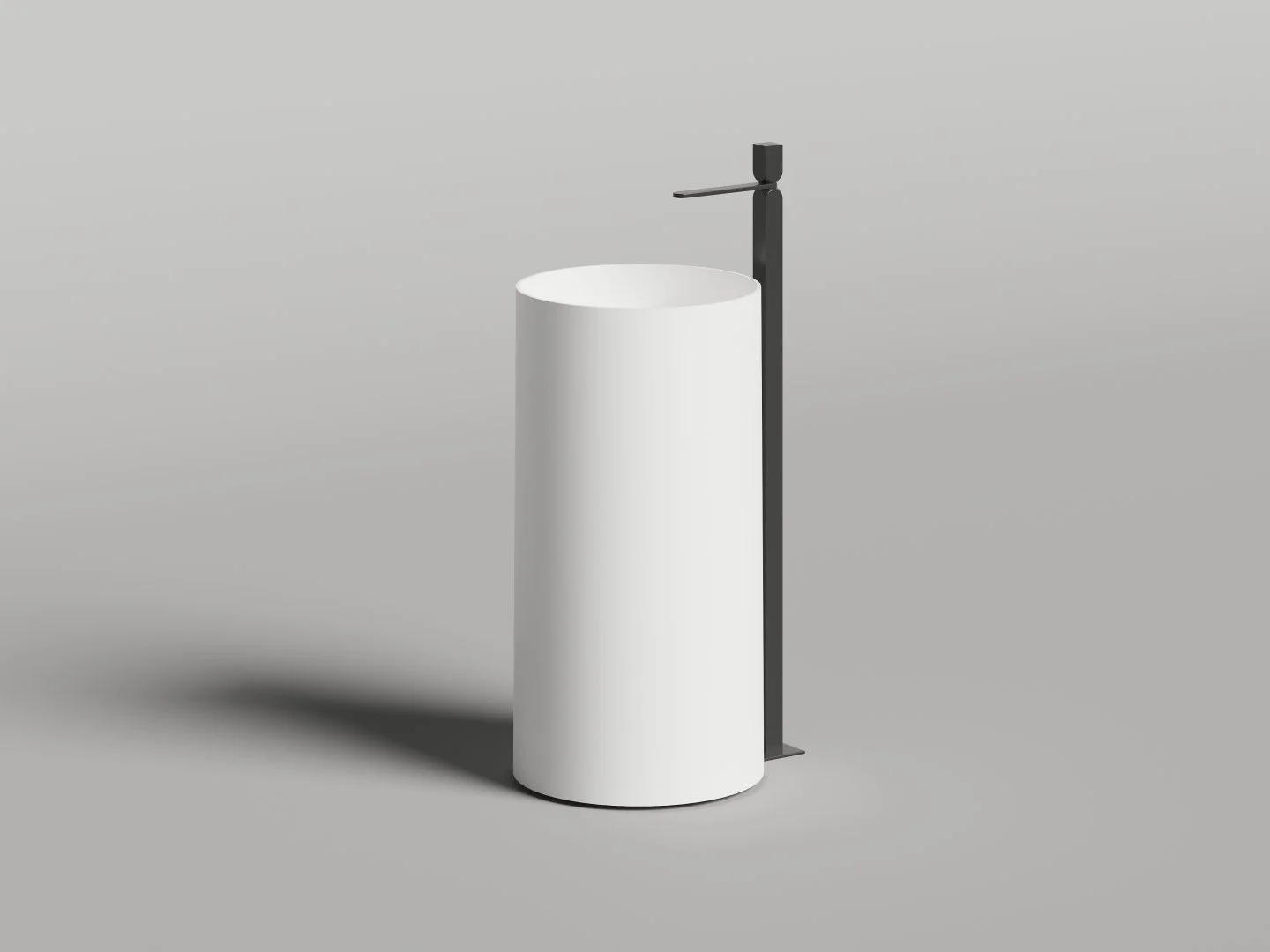 Раковина Salini ARMONIA ROUND TOP 01 покраска по RAL полностью 130411TGF 450x450 напольная S-Sense Раковина Salini ARMONIA ROUND TOP 01 покраска по RAL полностью 130411TGF 450x450 напольная S-Sense