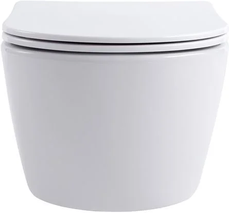 Унитаз подвесной Aquanet Smart Rimless LX-1106 SMART W с крышкой Унитаз подвесной Aquanet Smart Rimless LX-1106 SMART W с крышкой