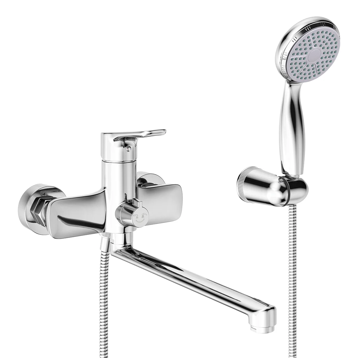 Смеситель для ванны Lemark Selena LM0851С универсальный, хром Смеситель для ванны Lemark Selena LM0851С универсальный, хром