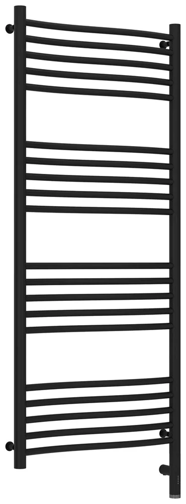 Полотенцесушитель электрический Сунержа Флюид 3.0 1200х500 МЭМ правый 31-5821-1250 Матовый черный Полотенцесушитель электрический Сунержа Флюид 3.0 1200х500 МЭМ правый 31-5821-1250 Матовый черный