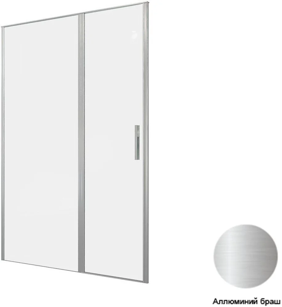 Душевая дверь Allen Brau Priority 140 3.31035.BA серебро браш Душевая дверь Allen Brau Priority 140 3.31035.BA серебро браш