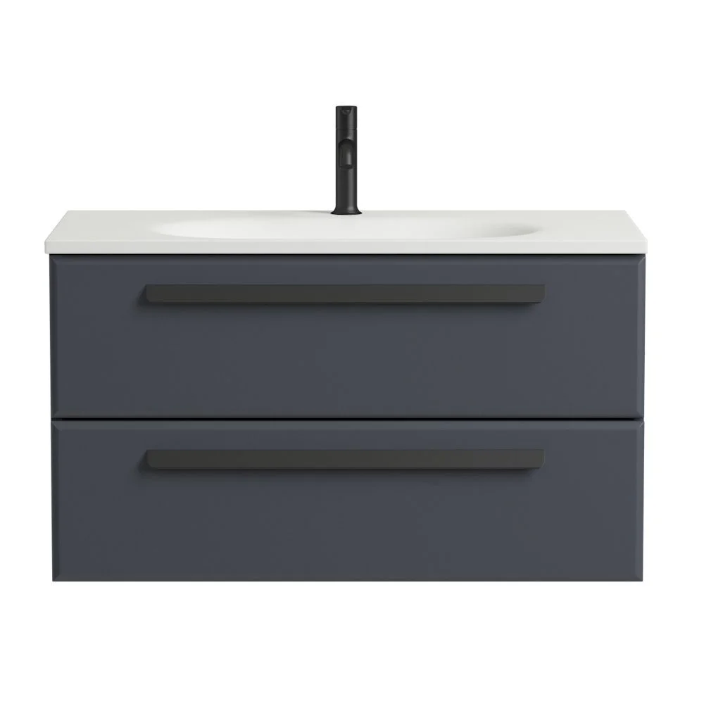 Тумба под раковину CEZARES ECO-900-2C-SO-GR-P Grafito 900x480 подвесная Тумба под раковину CEZARES ECO-900-2C-SO-GR-P Grafito 900x480 подвесная