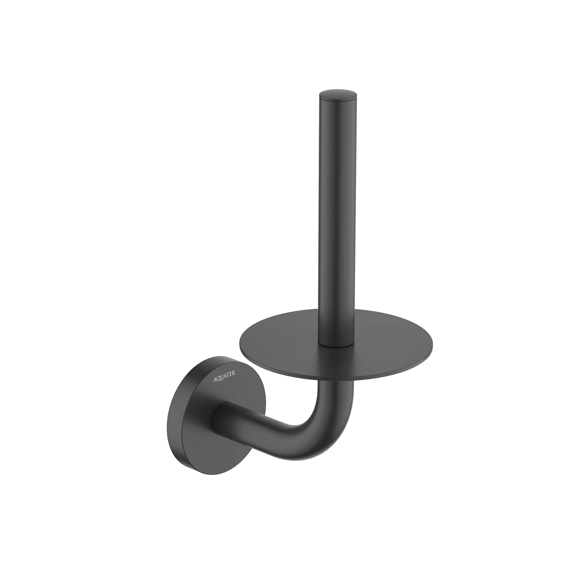 Держатель туалетной бумаги Aquatek ОБЕРОН AQ4207MB черный матовый Держатель туалетной бумаги Aquatek ОБЕРОН AQ4207MB черный матовый