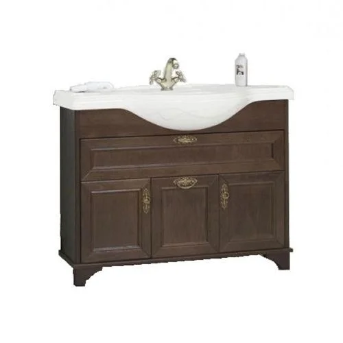 Тумба с раковиной Aquaton Идель 105 (1A1978K1IDM80) дуб шоколадный Тумба с раковиной Aquaton Идель 105 (1A1978K1IDM80) дуб шоколадный