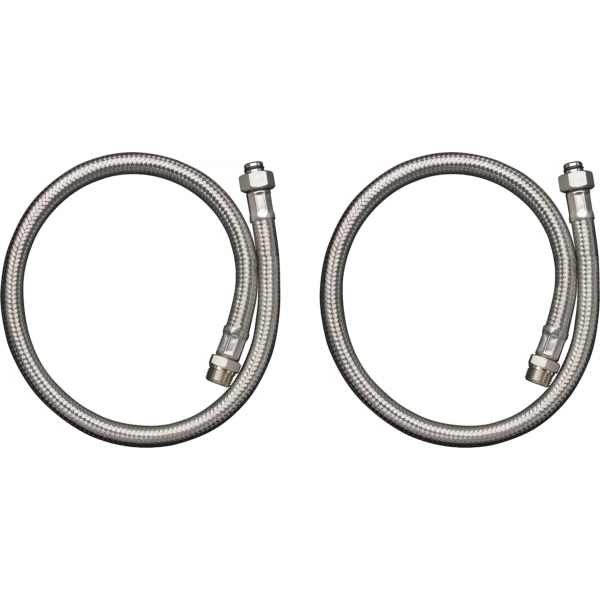 Набор гибких шлангов Hansgrohe 96387000, хром Набор гибких шлангов Hansgrohe 96387000, хром