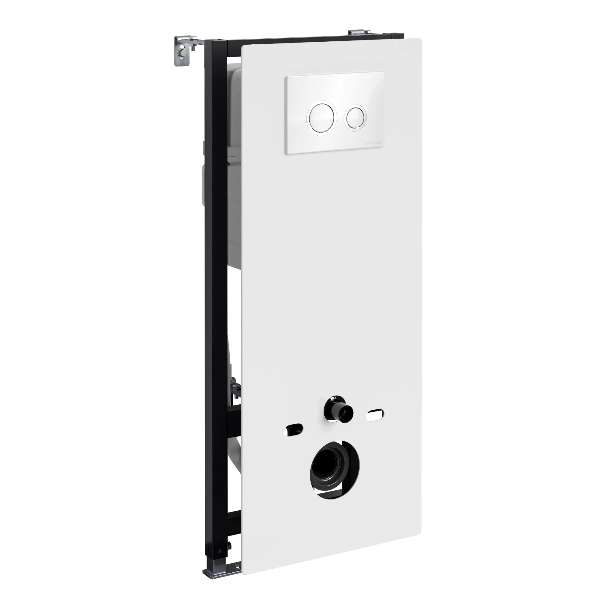 Инсталляция для унитаза WasserKRAFT Abens 20TLT.010.ME.WH.WH01 с клавишей смыва белый Инсталляция для унитаза WasserKRAFT Abens 20TLT.010.ME.WH.WH01 с клавишей смыва белый