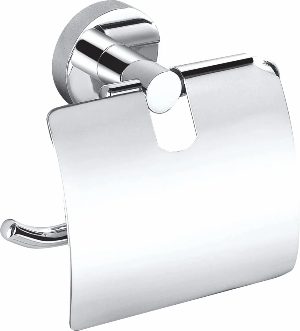 Держатель туалетной бумаги Wonzon & Woghand с крышкой, хром (WW-8126) Держатель туалетной бумаги Wonzon & Woghand с крышкой, хром (WW-8126)