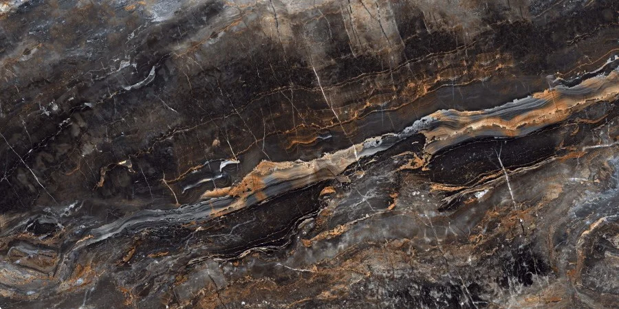 Керамогранит Neodom Massimo Lawa Nero Polished 75x150 N20338 Керамогранит Neodom Massimo Lawa Nero Polished 75x150 N20338