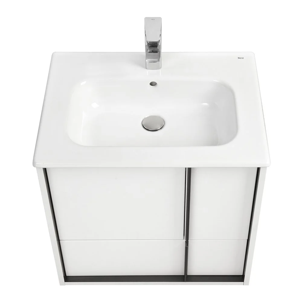 Тумба под раковину Aquaton Ривьера 60 белый матовый 1A238801RVX20 Тумба под раковину Aquaton Ривьера 60 белый матовый 1A238801RVX20