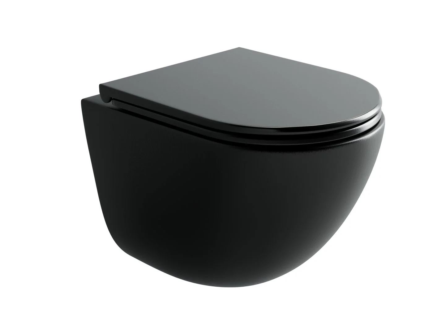 Унитаз подвесной Ceramica Nova VOGUE CN4008TMB черный матовый Унитаз подвесной Ceramica Nova VOGUE CN4008TMB черный матовый