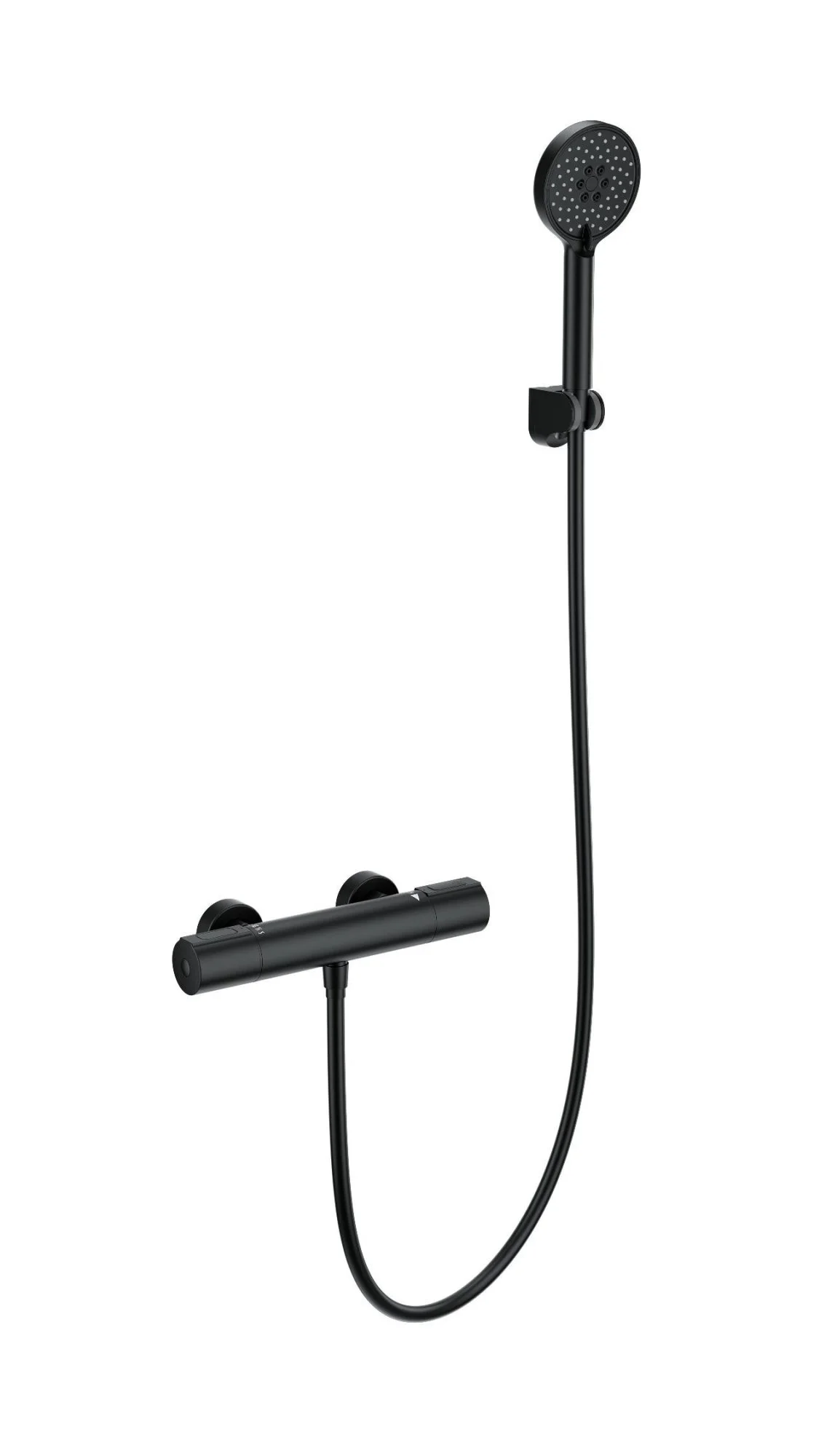 Смеситель для душа Wonzon & Woghand с термостатом, черный матовый (WW-A2006-A-MB) Смеситель для душа Wonzon & Woghand с термостатом, черный матовый (WW-A2006-A-MB)