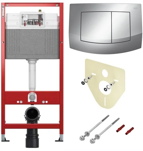 Инсталляция для унитаза TECE ТЕСЕambia (9400405) с панелью смыва Инсталляция для унитаза TECE ТЕСЕambia (9400405) с панелью смыва
