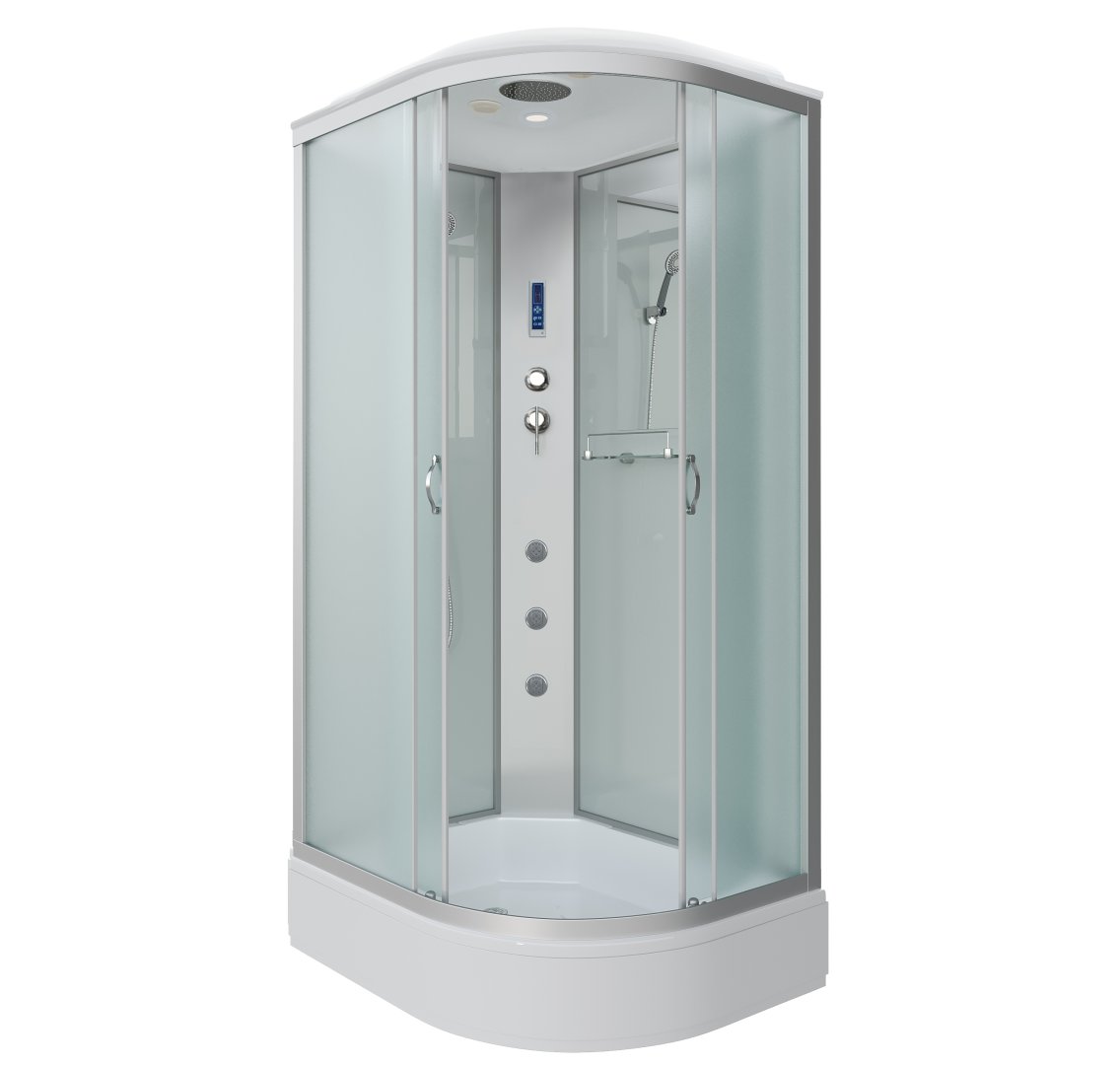 Детальная картинка товара «душевая кабина niagara classic ng-33294-14lf (1200х900х2150) средний поддон (26см) стекло матовое 332944lf»